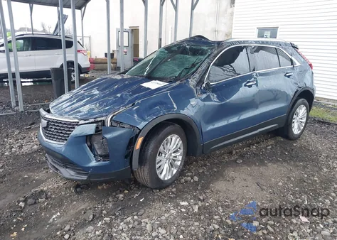 2024 Cadillac Xt4 Awd Luxury from USA, damaged, VIN 1GYFZBR41RF166789